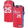 Trendy Carino Robusto Ben Simmons Philadelphia 76ers Jordan Brand Youth 2020/21 Swingman Player Jersey Statement Edition Red per i devoti sostenitori