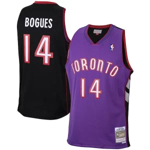 Duraturo Stupendo Muggsy Bogues Toronto Raptors 2001/02 Hardwood Classics Swingman Jersey Purple per i devoti sostenitori
