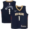 Duraturo Zion Williamson New Orleans Pelicans Nike Toddler Swingman Player Jersey Icon Edition Navy per i devoti sostenitori
