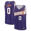 Pratico Comodo Versatile Ryan Dunn Phoenix Suns Youth 2024 NBA Draft Fast Break Player Jersey Icon Edition Purple per i devoti sostenitori