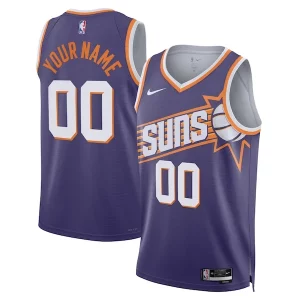 Lussuoso Cool Phoenix Suns Nike Unisex Swingman Custom Jersey Purple Icon Edition per i devoti sostenitori