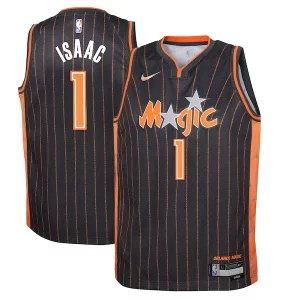 Splendido Delizioso Jonathan Isaac Orlando Magic Nike Youth Swingman Jersey City Edition Anthracite per i devoti sostenitori