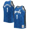 Duraturo Attraente Tracy McGrady Orlando Magic Big & Tall 2000/01 Hardwood Classics Swingman Jersey Blue/Black per i devoti sostenitori