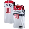 Incantevole Lussuoso Washington Wizards Nike 2020/21 Swingman Custom Jersey Association Edition White per i devoti sostenitori