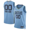 Ottimo Magnifico Memphis Grizzlies Jordan Brand Unisex 2022/23 Swingman Custom Jersey Statement Edition Blue per i devoti sostenitori
