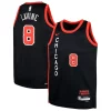Sofisticato Zach LaVine Chicago Bulls Nike Youth Swingman Replica Jersey City Edition Black per i devoti sostenitori