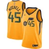 Eccezionale Donovan Mitchell Utah Jazz Jordan Brand 2020/21 Swingman Jersey Statement Edition Gold per i devoti sostenitori