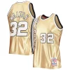 Bellissimo Splendido Stupendo Bill Walton Portland Trail Blazers 75th Anniversary 1976/77 Hardwood Classics Swingman Jersey Gold per i devoti sostenitori
