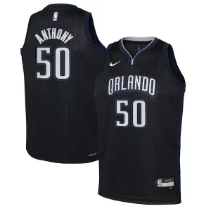 Prestigioso Gorgeous Cole Anthony Orlando Magic Nike Youth 2022/23 Swingman Jersey City Edition Black per i devoti sostenitori