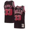 Fantastico Meraviglioso Scottie Pippen Chicago Bulls Hardwood Classics Swingman Jersey Black per i devoti sostenitori
