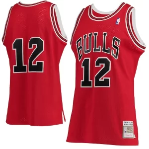 Attraente Michael Jordan Chicago Bulls 1989/90 Hardwood Classics Authentic Jersey Red per i devoti sostenitori