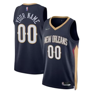 Fascinante Delizioso Pratico New Orleans Pelicans Nike 2021/22 Diamond Swingman Custom Jersey Icon Edition Navy per i devoti sostenitori