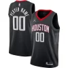 Lussuoso Prestigioso Fantastico Houston Rockets Jordan Brand Swingman Custom Jersey Statement Edition Black per i devoti sostenitori