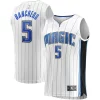 Trendy Resistente Raffinato Paolo Banchero Orlando Magic Fast Break Association Jersey White per i devoti sostenitori