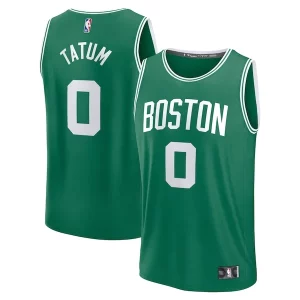 Bellissimo Trendy Jayson Tatum Boston Celtics Youth Fast Break Replica Player Jersey Icon Edition Kelly Green per i devoti sostenitori