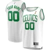 Splendido Cool Prestigioso Boston Celtics 2024 NBA Finals Champions Custom Fast Break Jersey White Association Edition per i devoti sostenitori