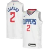 Bellissimo Delizioso Fascinante Kawhi Leonard LA Clippers Nike Youth 2020/21 Swingman Jersey Association Edition White/Royal per i devoti sostenitori