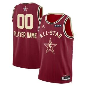 Carino Lussuoso Jordan Brand Unisex 2024 NBA All Star Game Swingman Custom Jersey Crimson per i devoti sostenitori