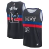 Delizioso Splendido Meraviglioso Tobias Harris Detroit Pistons Youth Fast Break Player Jersey Statement Edition Black per i devoti sostenitori