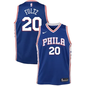 Meraviglioso Ottimo Markelle Fultz Philadelphia 76ers Nike Youth Swingman Jersey Blue Icon Edition per i devoti sostenitori