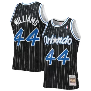 Duraturo Versatile Resistente Jason Williams Orlando Magic 2001/02 Hardwood Classics Swingman Jersey Black per i devoti sostenitori