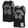 Raffinato Cool George Gervin San Antonio Spurs Youth 1978/79 Hardwood Classics Swingman Jersey Black per i devoti sostenitori