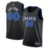 Delizioso Dallas Mavericks Nike Unisex 2023/24 Custom Swingman Jersey Black City Edition per i devoti sostenitori