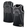 Fantastico San Antonio Spurs Nike Unisex 2022/23 Custom Swingman Jersey Classic Edition Black per i devoti sostenitori