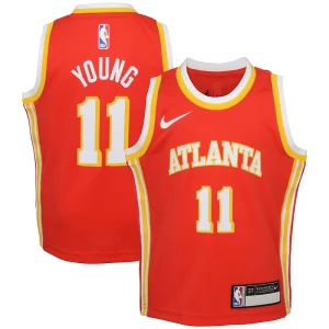 Meraviglioso Delizioso Trae Young Atlanta Hawks Nike Toddler Swingman Player Jersey Icon Edition Red per i devoti sostenitori