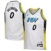 Accattivante Gorgeous Tyrese Haliburton Indiana Pacers Nike Youth 2024/25 Swingman Player Jersey City Edition White per i devoti sostenitori