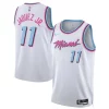 Incantevole Jaime Jaquez Jr. Miami Heat Nike Unisex 2024/25 Swingman Player Jersey City Edition White per i devoti sostenitori