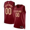 Delizioso Sofisticato Cleveland Cavaliers Nike Unisex Swingman Custom Jersey Burgundy Icon Edition per i devoti sostenitori
