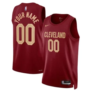 Delizioso Sofisticato Cleveland Cavaliers Nike Unisex Swingman Custom Jersey Burgundy Icon Edition per i devoti sostenitori