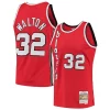 Meraviglioso Sofisticato Resistente Bill Walton Portland Trail Blazers 1976/77 Hardwood Classics Swingman Jersey Red per i devoti sostenitori