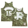 Bellissimo Lussuoso Pratico Vince Carter Toronto Raptors Hardwood Classics 1998/99 Ghost Green Swingman Jersey Camo per i devoti sostenitori