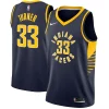 Incantevole Myles Turner Indiana Pacers Nike Swingman Jersey Navy Icon Edition per i devoti sostenitori
