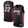 Prestigioso Raffinato Magnifico Jimmy Butler Miami Heat Nike Youth Swingman Jersey Icon Edition Black per i devoti sostenitori