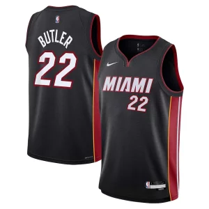 Prestigioso Raffinato Magnifico Jimmy Butler Miami Heat Nike Youth Swingman Jersey Icon Edition Black per i devoti sostenitori