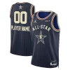Gorgeous Jordan Brand Unisex 2024 NBA All Star Game Swingman Custom Jersey Navy per i devoti sostenitori