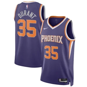 Trendy Meraviglioso Ottimo Kevin Durant Phoenix Suns Nike Unisex Swingman Jersey Icon Edition Purple/White per i devoti sostenitori
