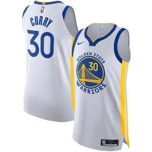Magnifico Ottimo Stephen Curry Golden State Warriors Nike Authentic Jersey Association Edition White per i devoti sostenitori