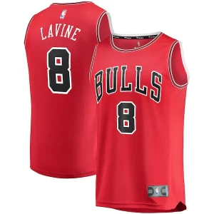 Magnifico Fascinante Versatile Zach LaVine Chicago Bulls Youth Fast Break Replica Player Jersey Icon Edition Red per i devoti sostenitori