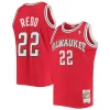 Raffinato Lussuoso Michael Redd Milwaukee Bucks 2001/02 Hardwood Classics Swingman Jersey Red per i devoti sostenitori