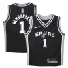 Robusto Trendy Gorgeous Victor Wembanyama San Antonio Spurs Nike Toddler Swingman Player Jersey Icon Edition Black per i devoti sostenitori