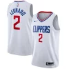 Splendido Stupendo Prestigioso Kawhi Leonard LA Clippers Nike 2019/2020 Swingman Jersey Association Edition White per i devoti sostenitori