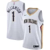 Bellissimo Incantevole Zion Williamson New Orleans Pelicans Nike 2019/2020 Swingman Jersey Association Edition White/Navy per i devoti sostenitori