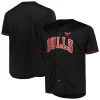 Delizioso Incantevole Chicago Bulls Profile Big & Tall Pop Jersey Black per i devoti sostenitori