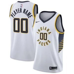 Attraente Duraturo Indiana Pacers Nike 2020/21 Swingman Custom Jersey Association Edition White per i devoti sostenitori