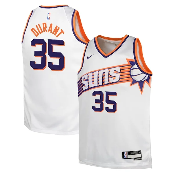 Gorgeous Elegante Stupendo Kevin Durant Phoenix Suns Nike Youth Swingman Jersey Association Edition White per i devoti sostenitori