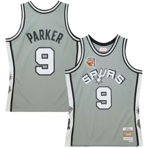 Sofisticato Fantastico Accattivante Tony Parker San Antonio Spurs Unisex Hall of Fame Class of 2023 Throwback Swingman Jersey Gray per i devoti sostenitori